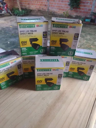 Spots de LED para trilho,Marca Taschibra 