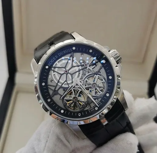 Relógio Roger Dubius Automático 2 Turbilion Novo