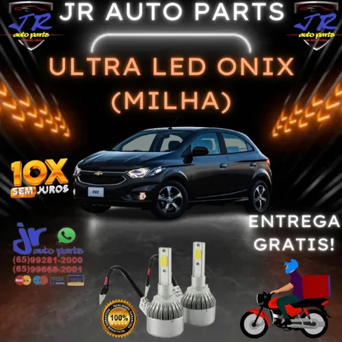 Ultra LED Chevrolet Onix 2017 (Milha)