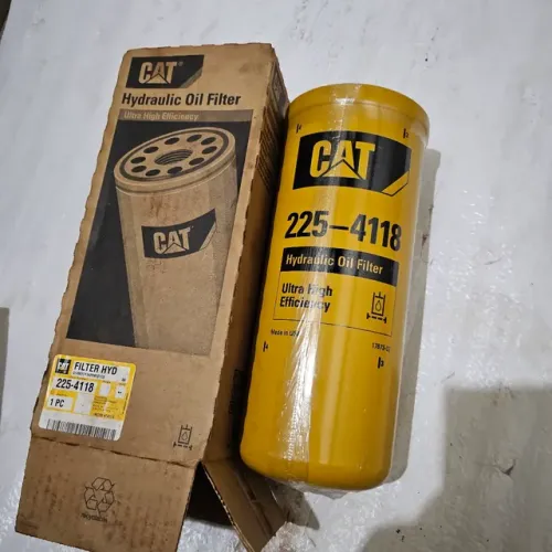 Trator esteira carregadeira caterpillar filtro óleo hidráulico 2254118