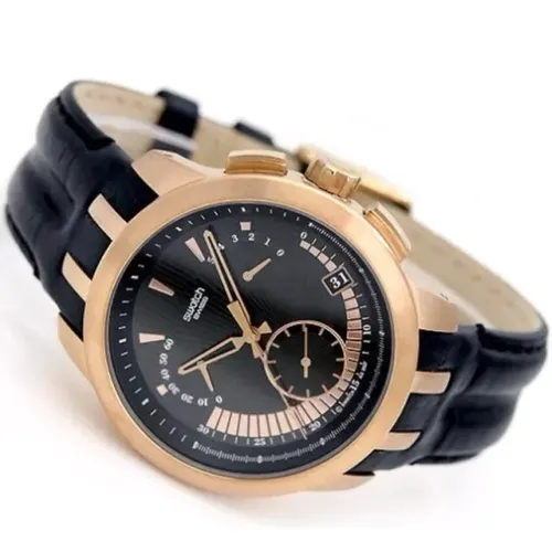 Relógio Swatch Irony Retrograde Serious Affair YRG400