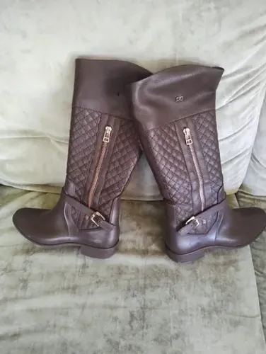 Bota cano longo feminino