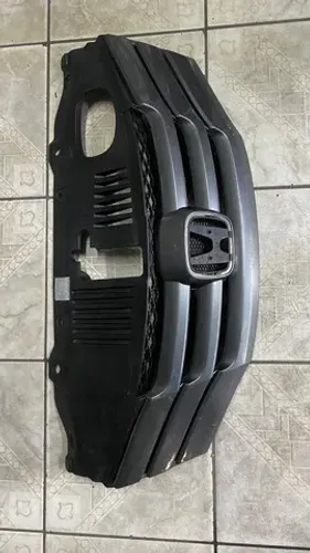 Grade Radiador Com Friso Cinza Honda City 2009 2010 2011