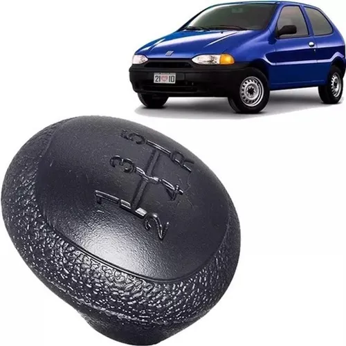 Manopla Fiat 5 Marchas Fiat Palio Edx 1997 / 1998 - Siena 1999 - Preto