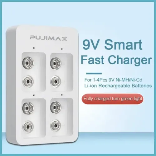Carregador de baterias 9V - Pujimax PJ-N0003