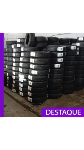 Pneu remold 175/70-13 210,00 á vista e 230,00 em 10x