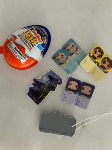 Marca página castelo Kinder Joy Harry Potter