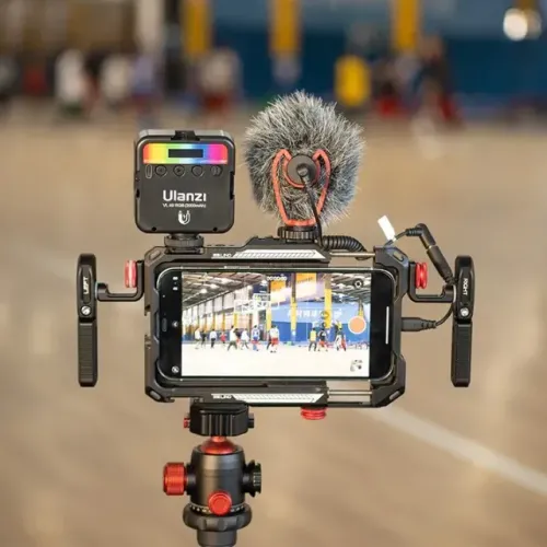 Cage Lino Gaiola Metal Ulanzi Celular Iphone Android CInema Estabiliza Ajustável