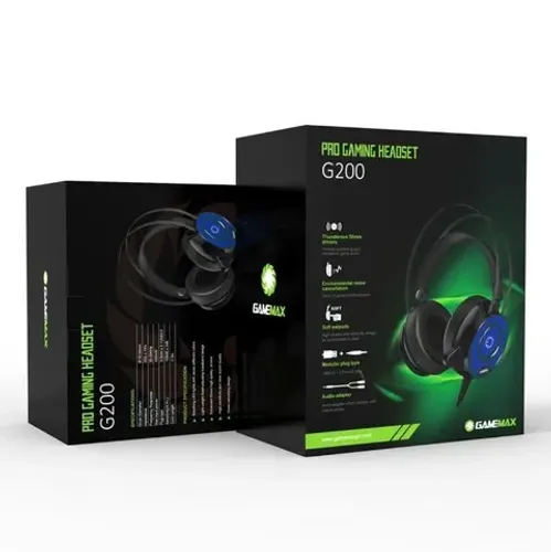 Headset Gamer Game Max G200 Rgb