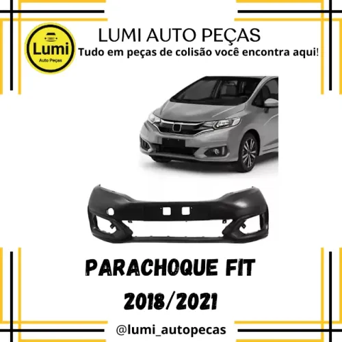 Parachoque Honda Fit 2018/2021 - NOVO