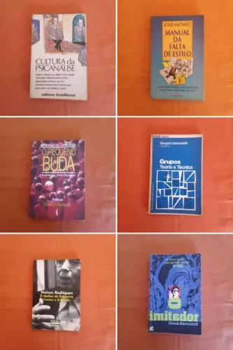 Parte 1/2 - De R$ 3 a R$ 9 - Livros diversos