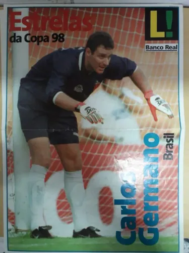 Poster Coleção Copa Do Mundo 98 Lance Estrelas Da Copa 98