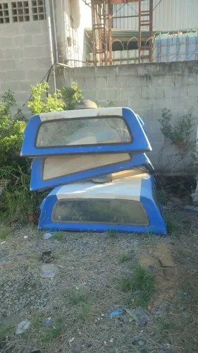 Capota de fibra para S10 cabine dupla de 2012 a 2023
