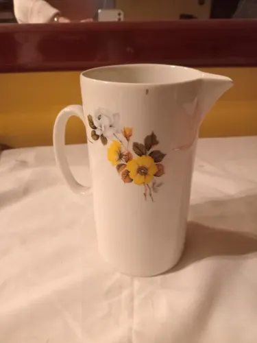 Jarra De Suco Florida Antiga Porcelana Renner