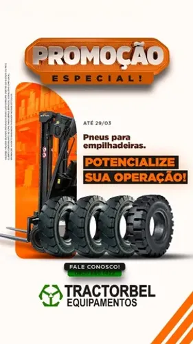 Pneus para Empilhadeiras Camso (Rodaco e Solideal)