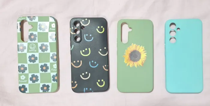 Capinhas lindas para o Samsung A54 5G. Só 10,00 cada ou as 4 por apenas 35 reais!