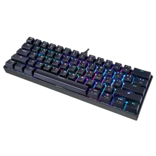 NOVO | Teclado Mecânico Gamer RGB Motospeed Essential Ck61 - Fazemos Entrega