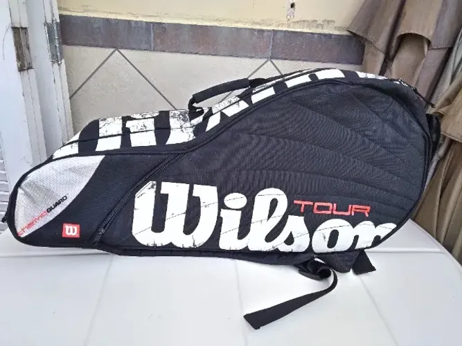 Raqueteira Wilson Tour Thermo Guard Dupla 10 Raquetes (Usado)
