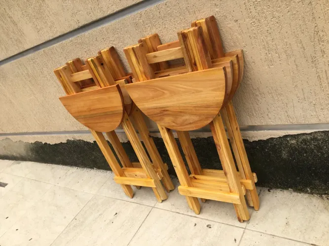 Mesa bistrô para bar 