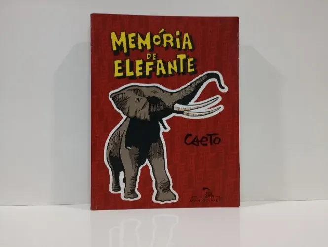 Livro HQ Memória de Elefante - Caeto