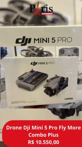 Drone Dji Mini 5 Pro Fly More Combo Plus