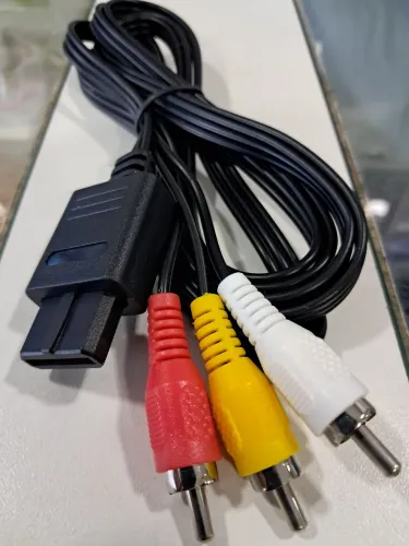 Cabo AV/RCA para Nintendo