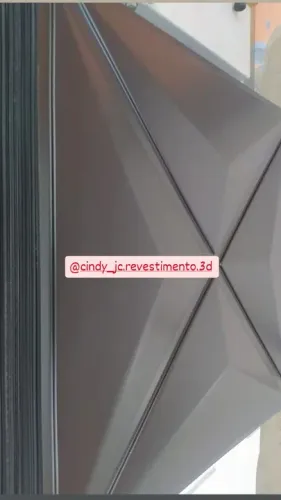 Revestimento 3D para Parede Black Estrelar