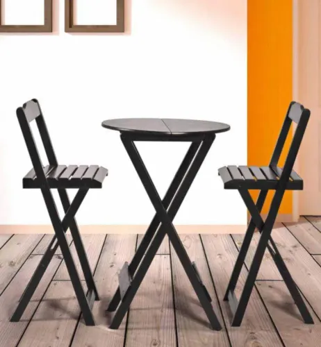 Bistrô Dobravel com duas banquetas top de linha