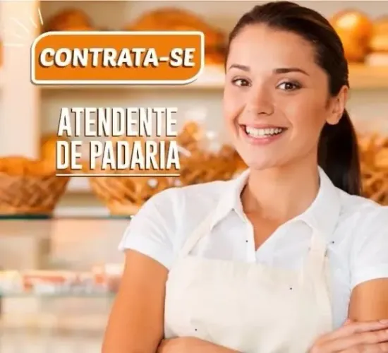 Vaga de atendente de padaria em PARIPUEIRA 