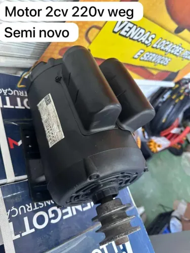 Motor 2cv baixa rotação weg 220v