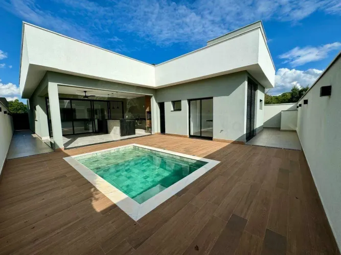 Casa em Condomínio à venda, 3 quartos, 3 suítes, 2 vagas, Moinho Vermelho - Piracicaba/SP