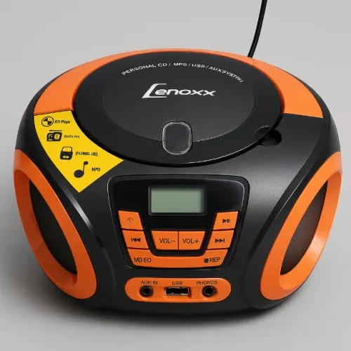 Rádio portátil Lenoxx Boombox BD-121