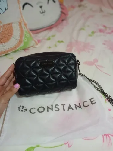 Bolsa Transversal Preta Constance