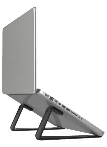 Suporte Mesa Universal Notebook Laptop Levantar Ergonômico Cor Preto