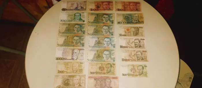 Notas antigas 