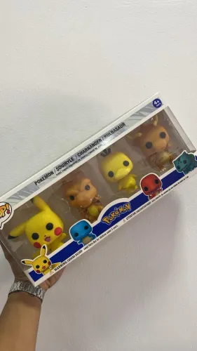 Kit Funkos Pokemon Primeira Linha