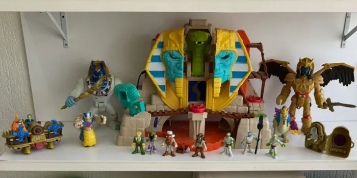 Playset de Brinquedos do Egito Antigo - Completo! (Novo custa mais de R$2.000,00)