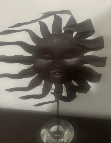 Castiçal metal sol