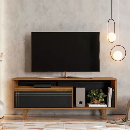 RACK SUPER QUALIDADE PÉS EM MADEIRA MACIÇA!! 727RU8