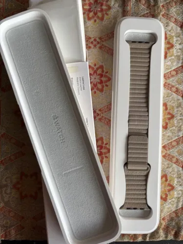 Pulseira Apple Watch Leather Loop (couro)