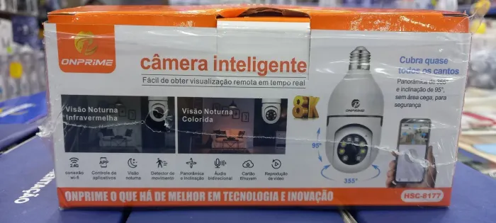 Câmera de vigilância segurança 