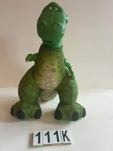  Toy Story Rex Fisher Price , emite som qdo vc aperta a barriga dele