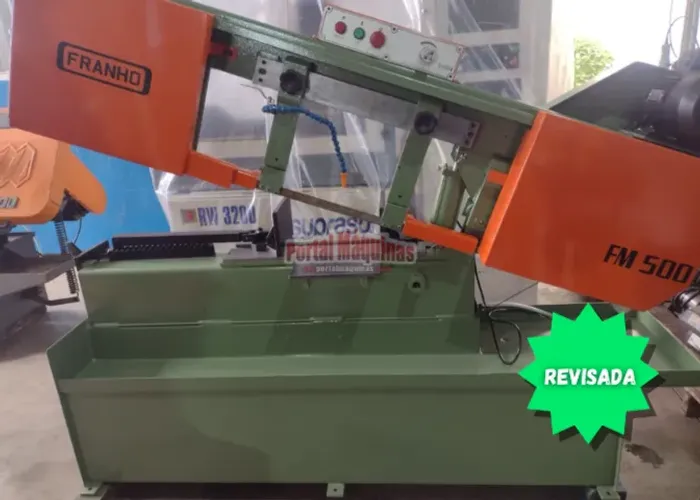 Serra de fita horizontal marca FRANHO modelo FM500