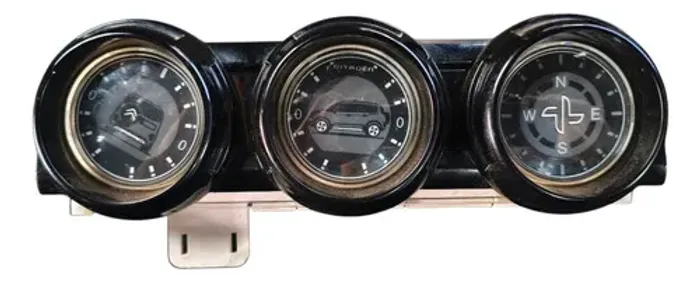 Painel Bússola Eclinômetro Citroën C3 Aircross 2012 Preto