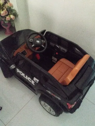 Carro Novo Elétrico Infantil Polícia - Brinquedo