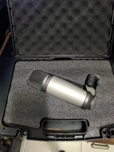 Microfone Samson c 01 condensador Studio 