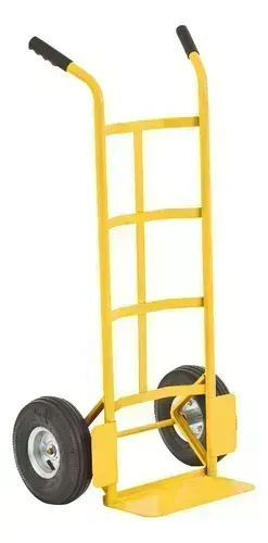 Carrinho Para Carga 200kg Metálico Roda Pneu Câmara Ccv0200 - Vonder