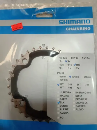 Coroa shimano slx fcm660 32 dentes