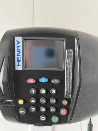 Relógio De Ponto Biométrico Digital Henry Prisma Adv R2 Nota