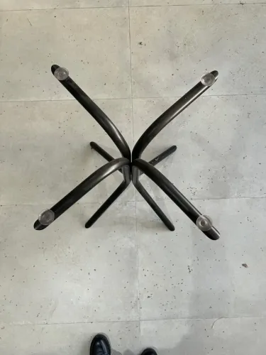 Base Metal Redonda Quadrada